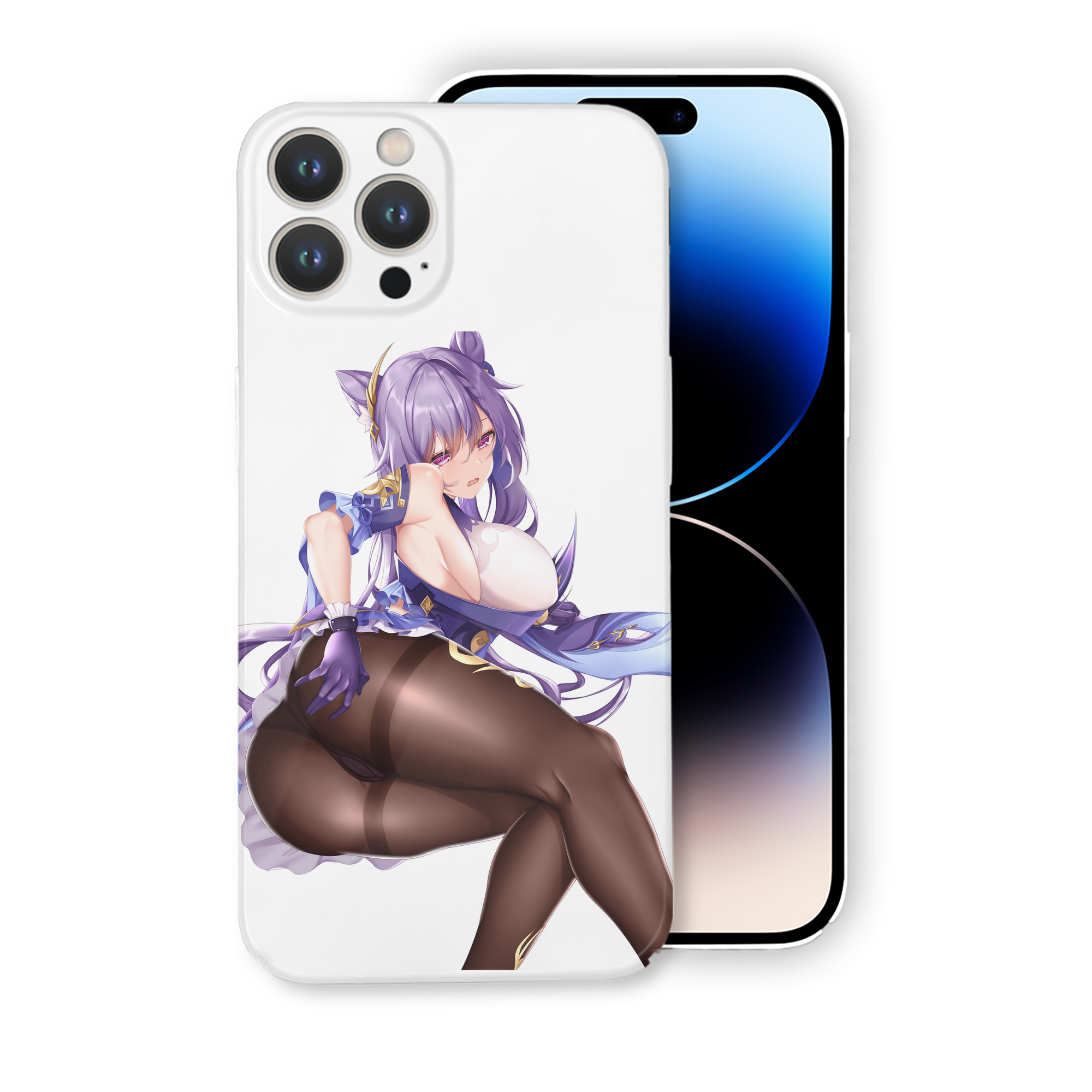 げんし神 刻晴 こくせい genshin Kokusei 【iPhone 14シリーズ対応】ハードケース
